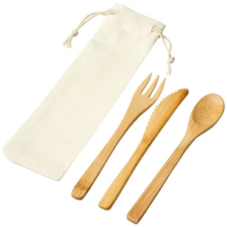 Couverts personnalisables Celuk en bambou Couverts personnalisables Celuk en bambou