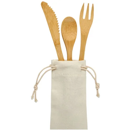 Couverts personnalisables Celuk en bambou Couverts personnalisables Celuk en bambou