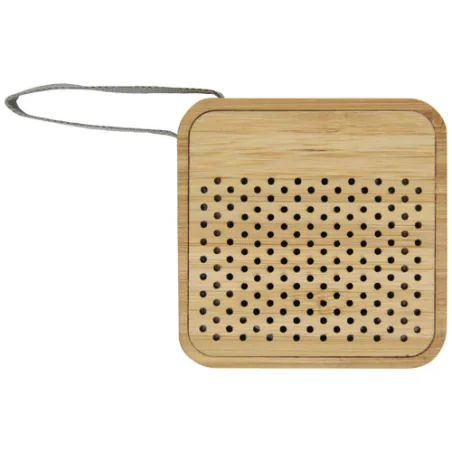 Enceinte Bluetooth® personnalisée Arcana en bambou