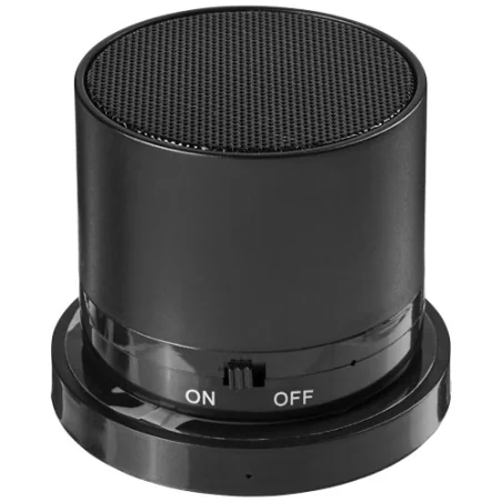 Enceinte Bluetooth® publicitaire Cosmic avec socle de charge sans fil Enceinte Bluetooth® publicitaire Cosmic avec socle de charge sans fil
