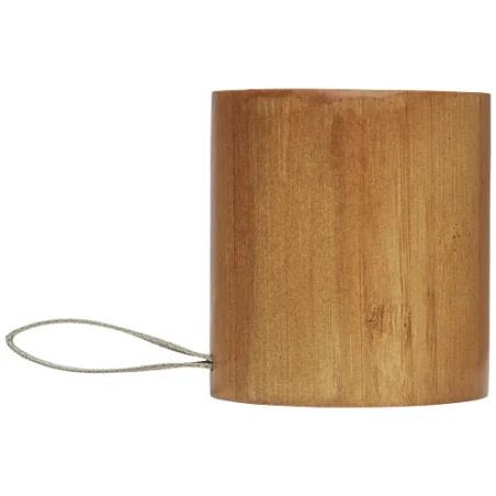 Enceinte personnalisable Bluetooth® Lako en bambou Enceinte personnalisable Bluetooth® Lako en bambou
