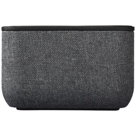 Enceinte personnalisable Bluetooth® en tissu et bois Shae Enceinte personnalisable Bluetooth® en tissu et bois Shae