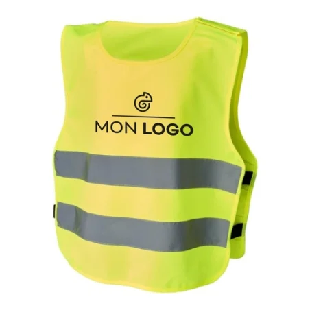 Gilet de sécurité personnalisé XXS velcro pour enfants 3-6 ans Odile RFX™ Gilet de sécurité personnalisé XXS velcro pour enfants 3-6 ans Odile RFX™