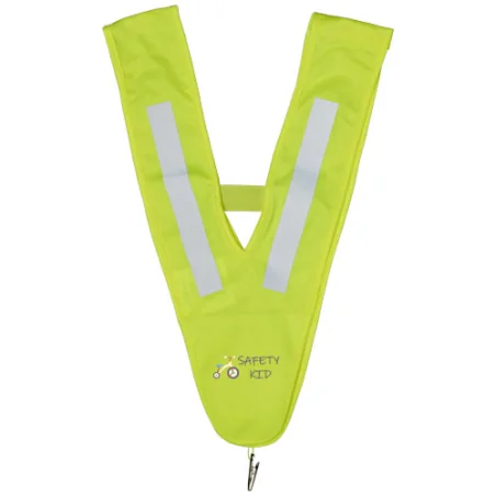 Gilet de sécurité publicitaire en forme de V certifié pour usage pro Nikolai RFX™ Gilet de sécurité publicitaire en forme de V certifié pour usage pro Nikolai RFX™