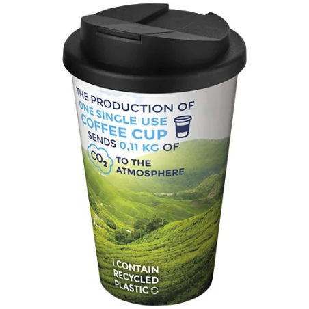 Gobelet isotherme 100% personnalisable Brite-Americano® 350ml avec couvercle anti-fuite Gobelet isotherme 100% personnalisable Brite-Americano® 350ml avec couvercle anti-fuite