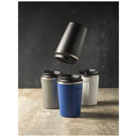 Gobelet isotherme personnalisé 360ml étanche et anti condensation Thor en inox Gobelet isotherme personnalisé 360ml étanche et anti condensation Thor en inox