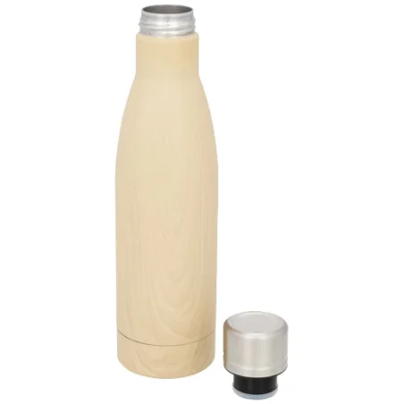 Gourde isotherme personnalisable Vasa imitation bois 500ml