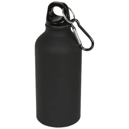 Gourde personnalisée 400ml avec mousqueton Oregon mate