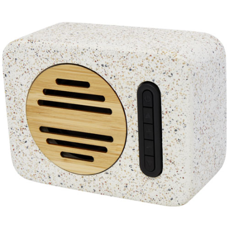 Haut-parleur Bluetooth® personnalisé Terrazzo de 5 W