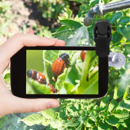 Lentille pour smartphone personnalisée Microscope Dicson 60X
