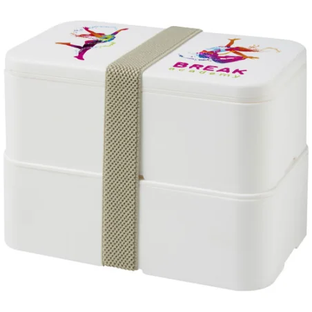 Lunch box personnalisable en PET recyclé MIYO 1,4L