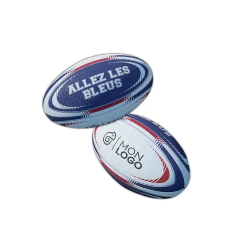 Mini ballon de rugby personnalisable en caoutchouc rubber à picot