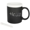 Mug d’écriture publicitaire Chalk 330ml Mug d’écriture publicitaire Chalk 330ml