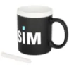 Mug d’écriture publicitaire Chalk 330ml Mug d’écriture publicitaire Chalk 330ml