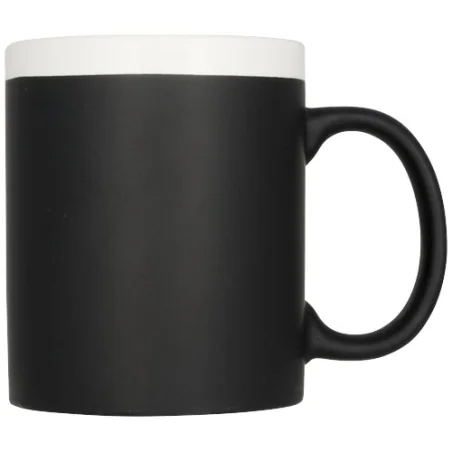 Mug d’écriture publicitaire Chalk 330ml Mug d’écriture publicitaire Chalk 330ml