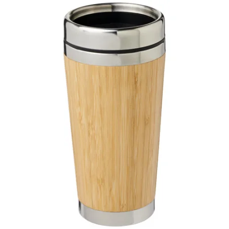 Mug isotherme 450ml en bambou et inox Bambus