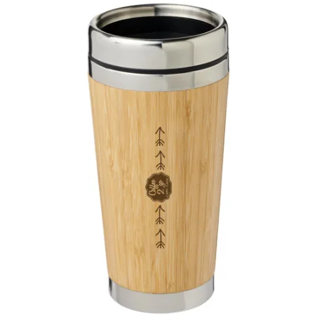 Mug isotherme 450ml en bambou et inox Bambus Mug isotherme 450ml en bambou et inox Bambus