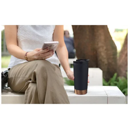 Mug isotherme personnalisé Peeta 500ml en acier inoxydable Mug isotherme personnalisé Peeta 500ml en acier inoxydable