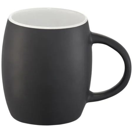 Mug personnalisé Hearth 400ml avec dessous de mug et couvercle en bambou