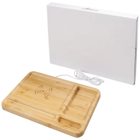 Organiseur de bureau personnalisable et chargeur à induction Frame Organiseur de bureau personnalisable et chargeur à induction Frame