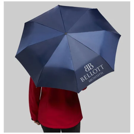 Parapluie personnalisable 21.5" 3 sections ouverture fermeture automatique Alex