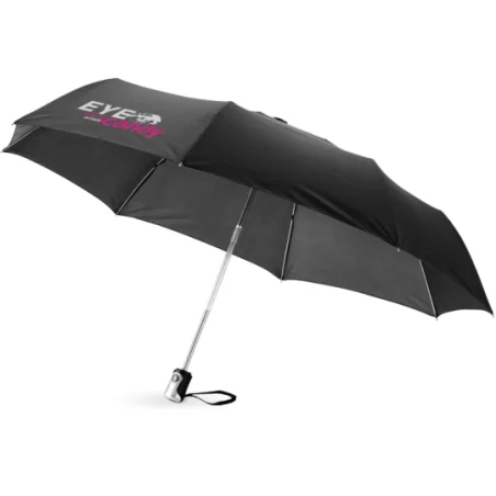 Parapluie personnalisable 21.5" 3 sections ouverture fermeture automatique Alex Parapluie personnalisable 21.5" 3 sections ouverture fermeture automatique Alex