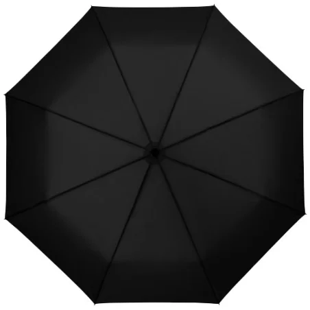 Parapluie personnalisé 21" pliable à ouverture automatique Wali Parapluie personnalisé 21" pliable à ouverture automatique Wali