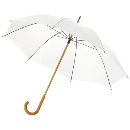 Parapluie publicitaire 23" avec poignée et mât en bois Jova