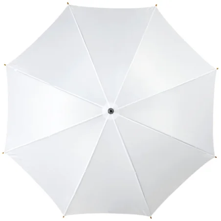 Parapluie publicitaire 23" à ouverture automatique, poignée et mât en bois Parapluie publicitaire 23" à ouverture automatique, poignée et mât en bois