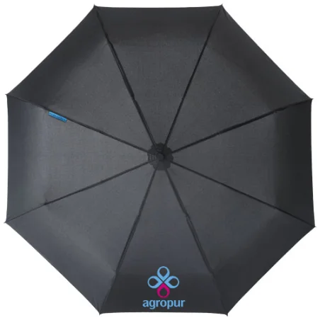 Parapluie publicitaire à ouverture/fermeture automatique 21,5" Trav Parapluie publicitaire à ouverture/fermeture automatique 21,5" Trav