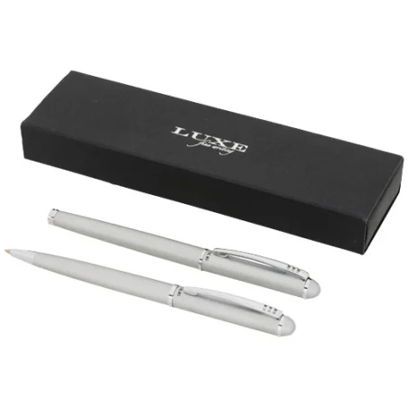 Parure de stylo personnalisable à bille et roller Andante Parure de stylo personnalisable à bille et roller Andante