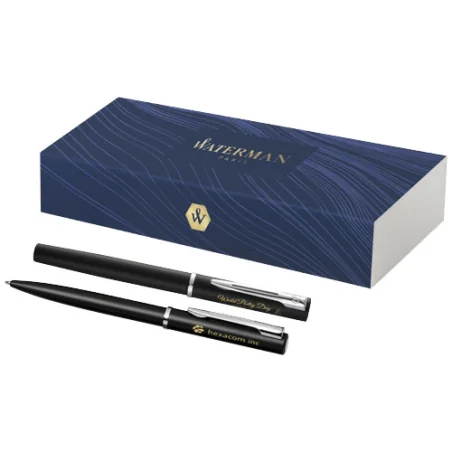 Parure de stylos personnalisable bille et roller Allure - Waterman Parure de stylos personnalisable bille et roller Allure - Waterman