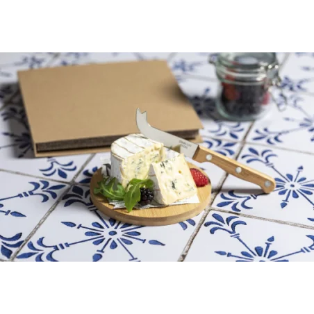 Plateau à fromage personnalisable et son couteau Nestor Plateau à fromage personnalisable et son couteau Nestor