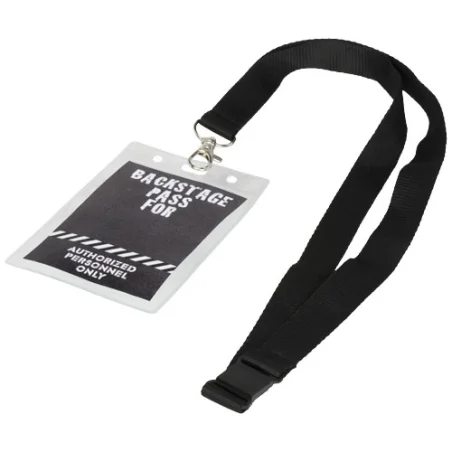 Porte-badge personnalisable pour tour de cou Lorenzo Porte-badge personnalisable pour tour de cou Lorenzo