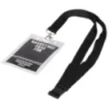 Porte-badge personnalisable pour tour de cou Lorenzo Porte-badge personnalisable pour tour de cou Lorenzo
