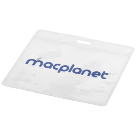 Porte-badge personnalisable transparent Serge Porte-badge personnalisable transparent Serge