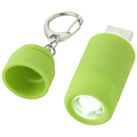 Porte-clés lampe publicitaire avec recharge possible via USB Avior Porte-clés lampe publicitaire avec recharge possible via USB Avior