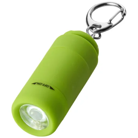 Porte-clés lampe publicitaire avec recharge possible via USB Avior
