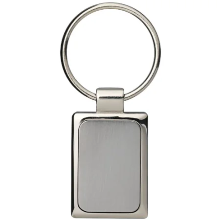 Porte-clés personnalisable en métal pour gravure rectangulaire Porte-clés personnalisable en métal pour gravure rectangulaire