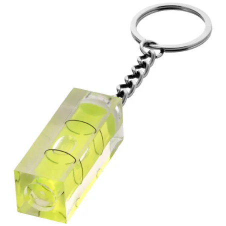 Porte-clés publicitaire avec niveau à bulle Leveler Porte-clés publicitaire avec niveau à bulle Leveler