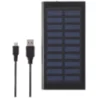 Powerbank personnalisé solaire 8000 mAh Stellar Powerbank personnalisé solaire 8000 mAh Stellar