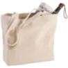 Sac coton personnalisé zippé 320 g/m² Ningbo 15L Sac coton personnalisé zippé 320 g/m² Ningbo 15L