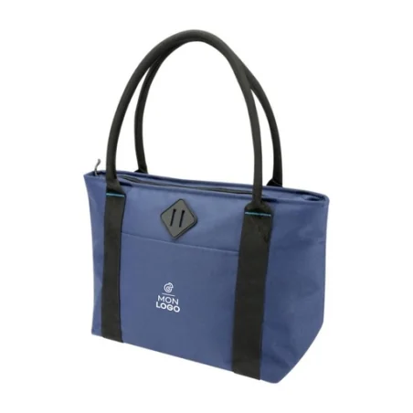 Sac isotherme publicitaire 11 L en RPET certifié GRS Repreve® Ocean