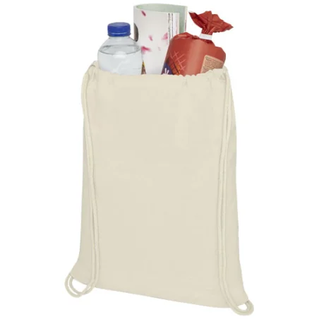 Sac à dos cordon publicitaire premium coton Oregon 5L Sac à dos cordon publicitaire premium coton Oregon 5L