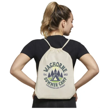 Sac à dos cordon publicitaire premium coton Oregon 5L Sac à dos cordon publicitaire premium coton Oregon 5L