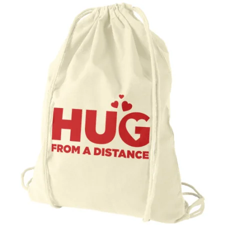 Sac à dos cordon publicitaire premium coton Oregon 5L Sac à dos cordon publicitaire premium coton Oregon 5L