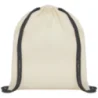 Sac à dos personnalisable Oregon en coton avec cordon de serrage de 100 g/m² et cordons colorés 5L Sac à dos personnalisable Oregon en coton avec cordon de serrage de 100 g/m² et cordons colorés 5L