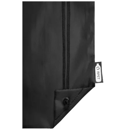 Sac à dos publicitaire RPET Oriole avec cordon de serrage 5L Sac à dos publicitaire RPET Oriole avec cordon de serrage 5L