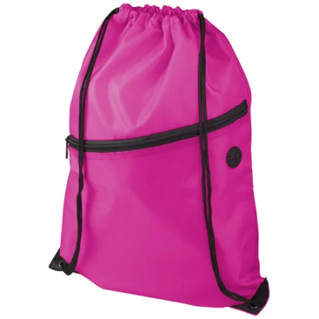 Sac à dos publicitaire à fermeture éclair Oriole avec cordon de serrage 5L Sac à dos publicitaire à fermeture éclair Oriole avec cordon de serrage 5L