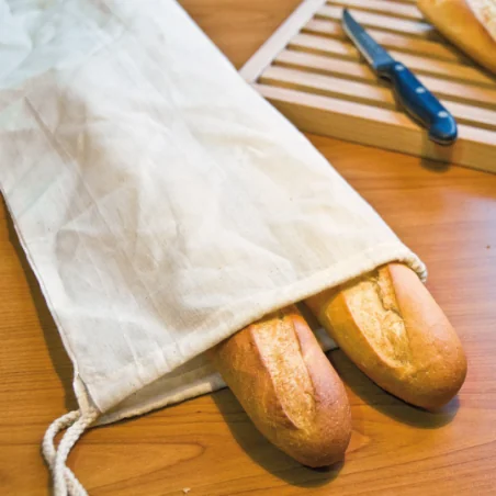 Sac à pain personnalisable en coton 105 g/m2 Bread